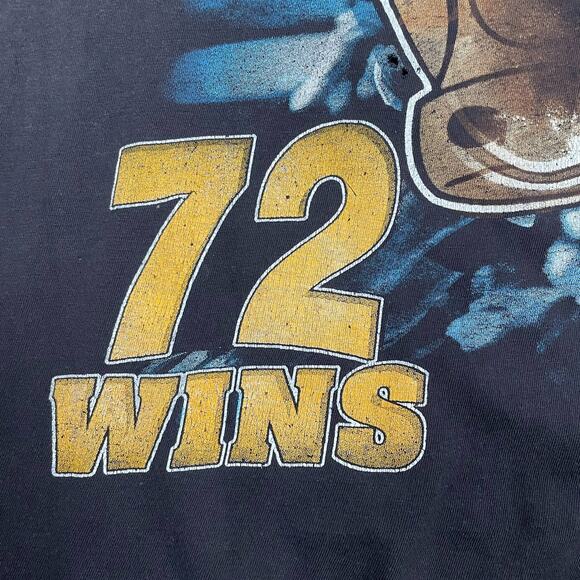 Vintage Chicago Bulls Rap Tee XXL T Shirt NBA Championship Jordan Pippen Rodman - Picture 6 of 16